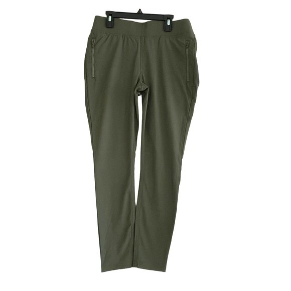 Toad & Co Rover Moto Crop Beetle Green Legging Pants Sz 6 NWT - Picture 2 of 7